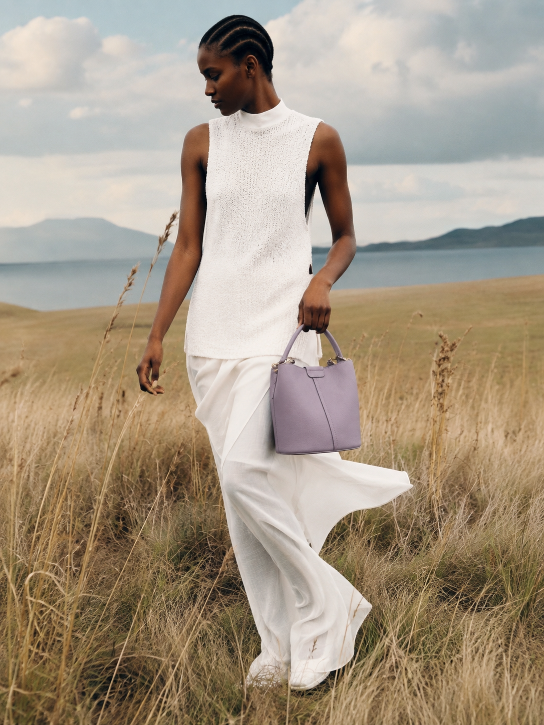 Vauxhall Genuine Leather Bucket Bag