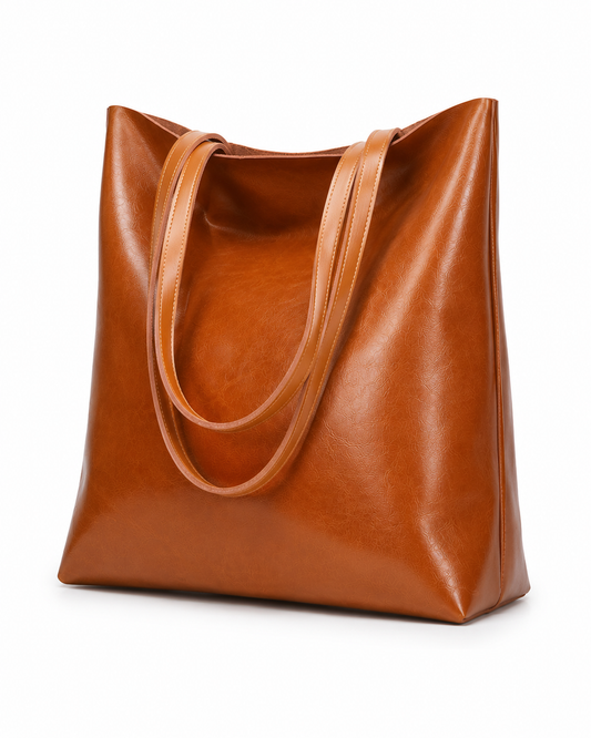 Wapping Genuine Leather Tote Bag