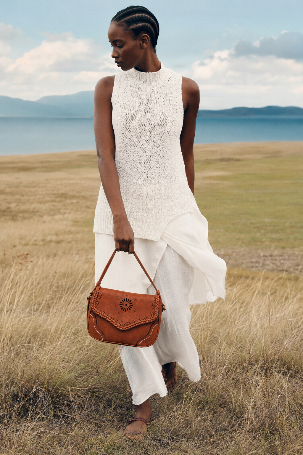 Lewisham Vegan Leather Crossbody Bag