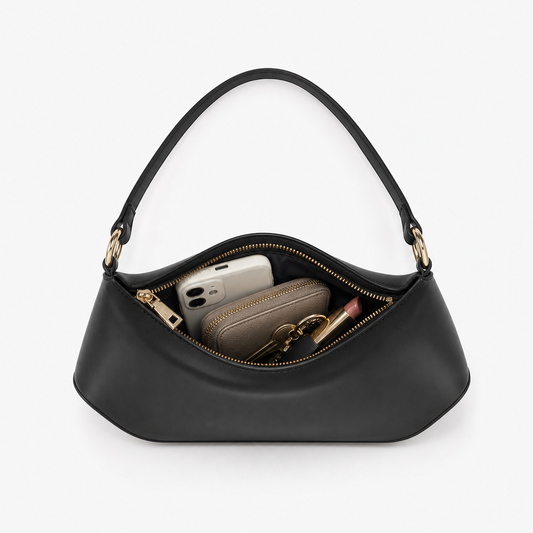 Colliers Vegan Leather Shoulder Bag
