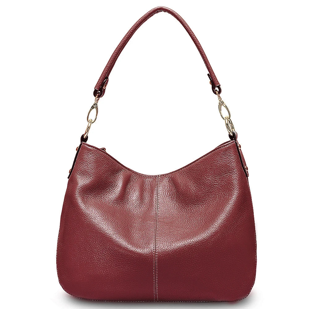 Knightsbridge Genuine Leather Tote Bag