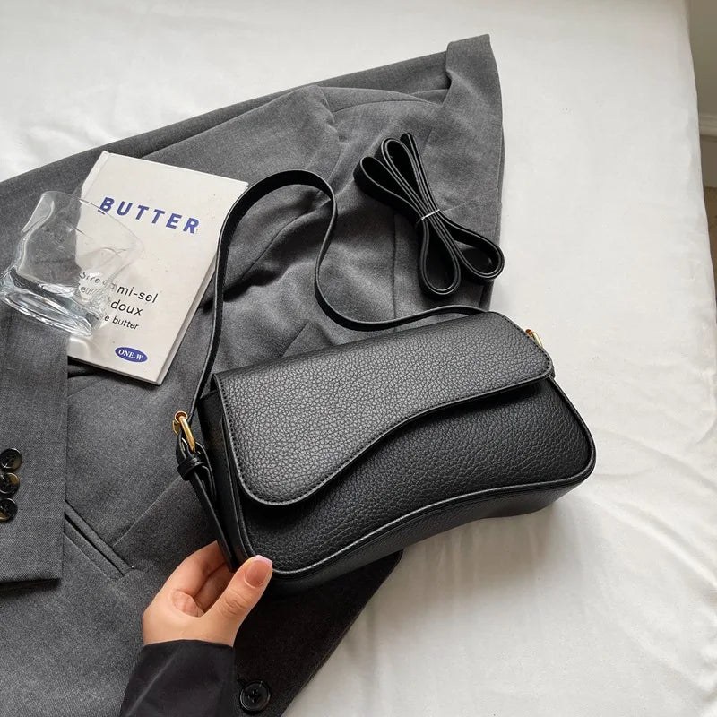 Esher Vegan Leather Crossbody Bag