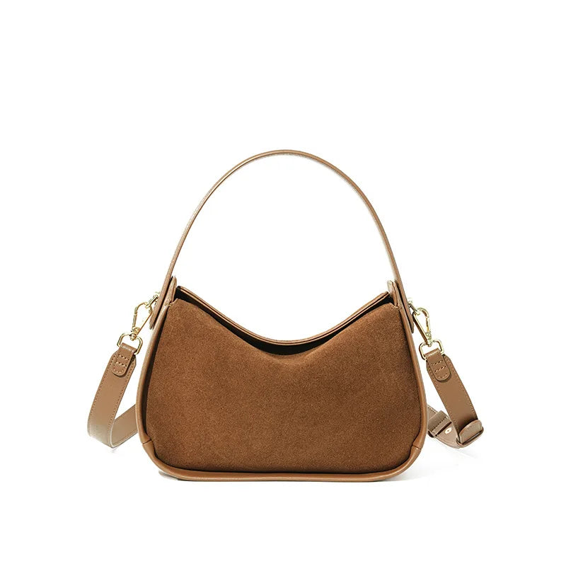 Hendon Faux Suede Crossbody Bag