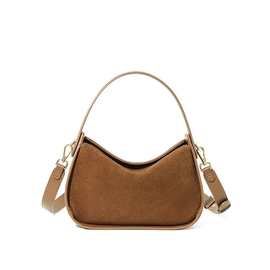 Hendon Faux Suede Crossbody Bag