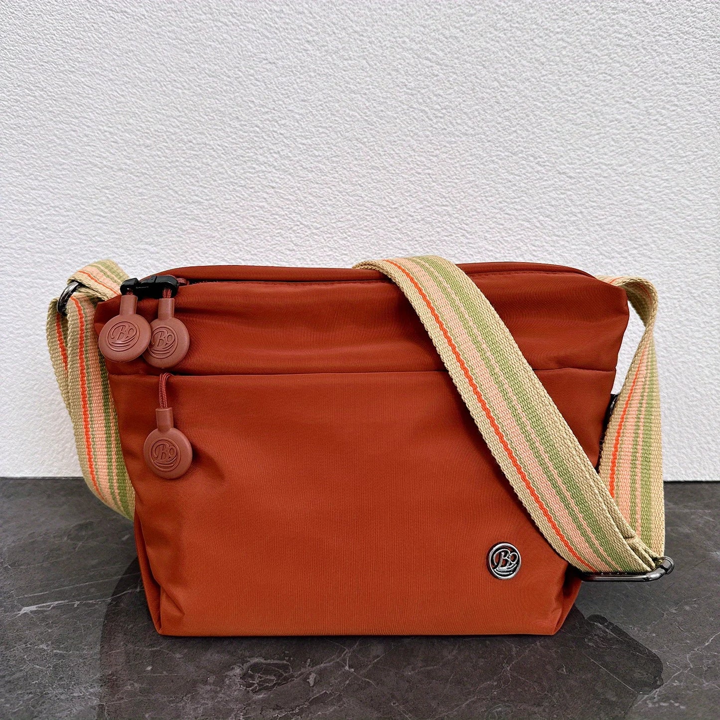 Biggin Vegan Leather Crossbody Bag