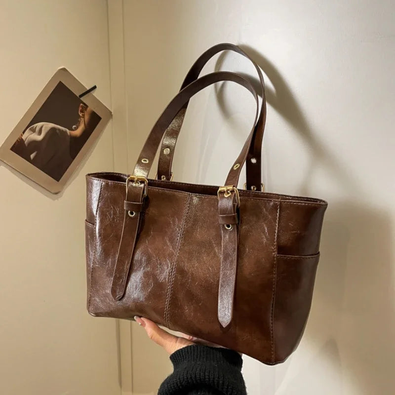 Stockwell Vegan Leather Tote Bag