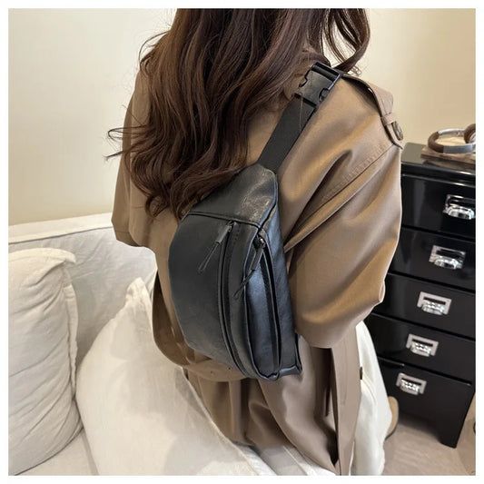 Elmers Vegan Leather Crossbody Bag