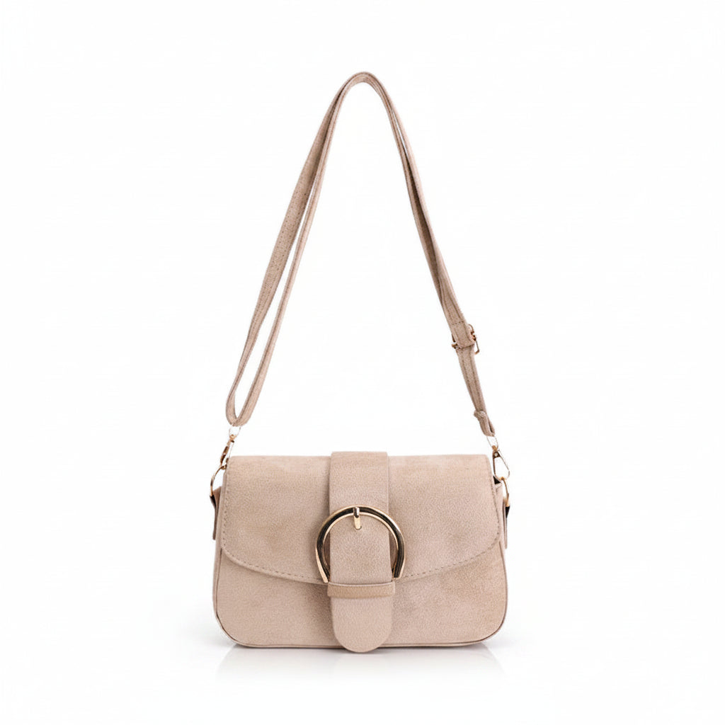 Primrose Faux Suede Crossbody Bag