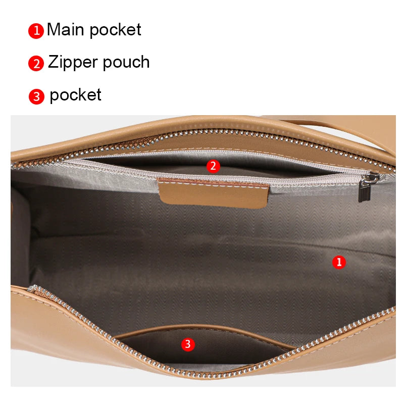 Coram Genuine Leather Crossbody Bag