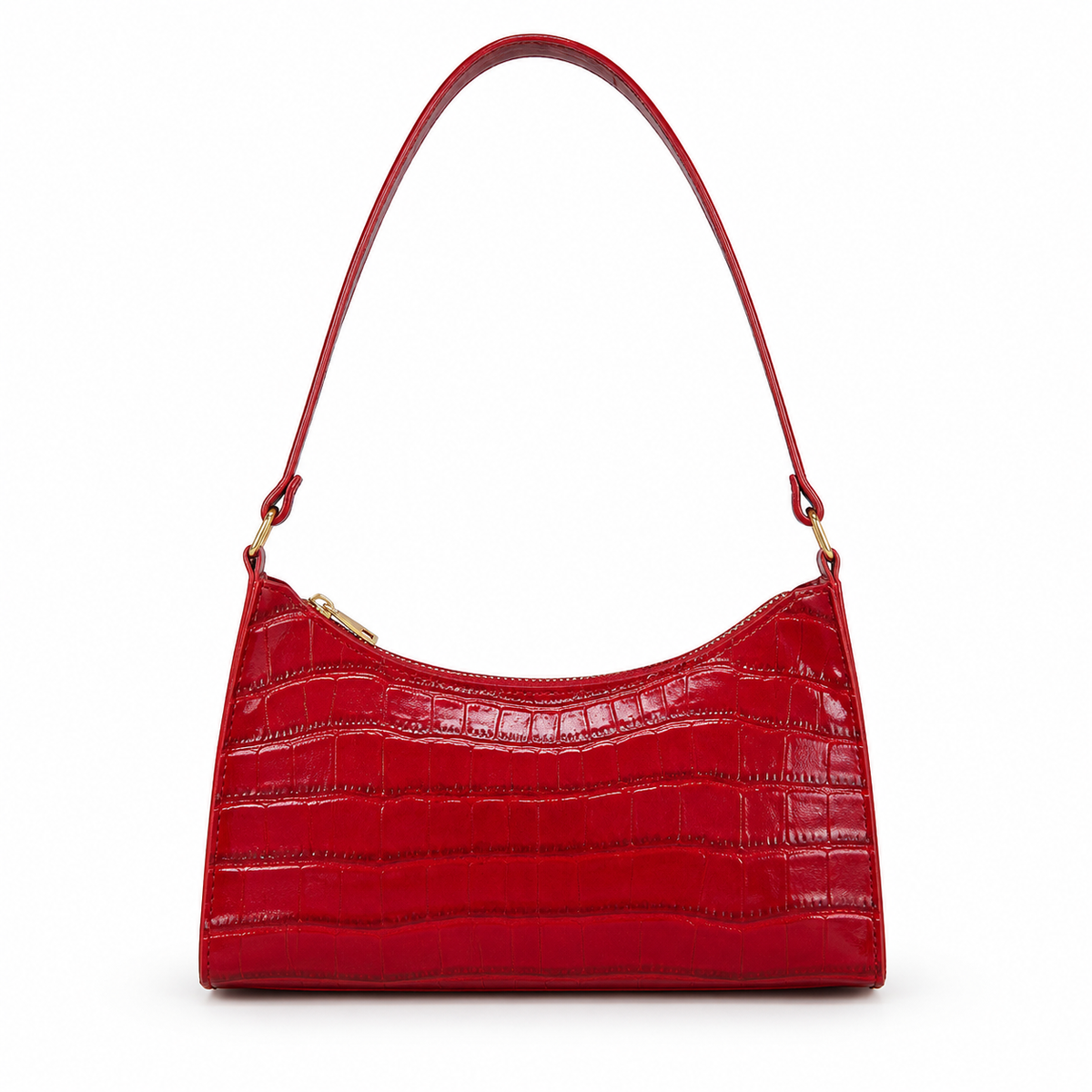Tavistock Vegan Leather Shoulder Bag - red