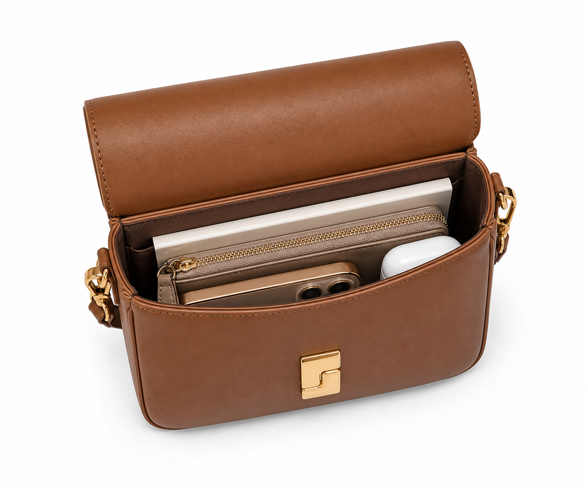 Mayfair Genuine Leather Crossbody Bag