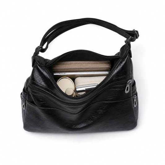 Wimpole Vegan Leather Shoulder Bag