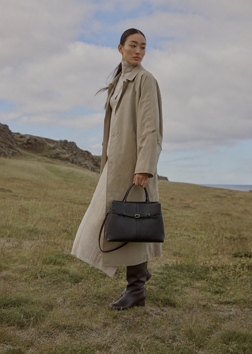 Clapham Genuine Leather Tote Bag