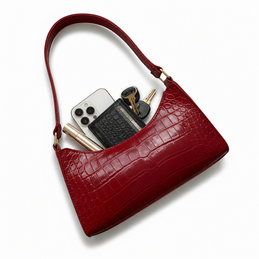 Belsize Vegan Leather Shoulder Bag