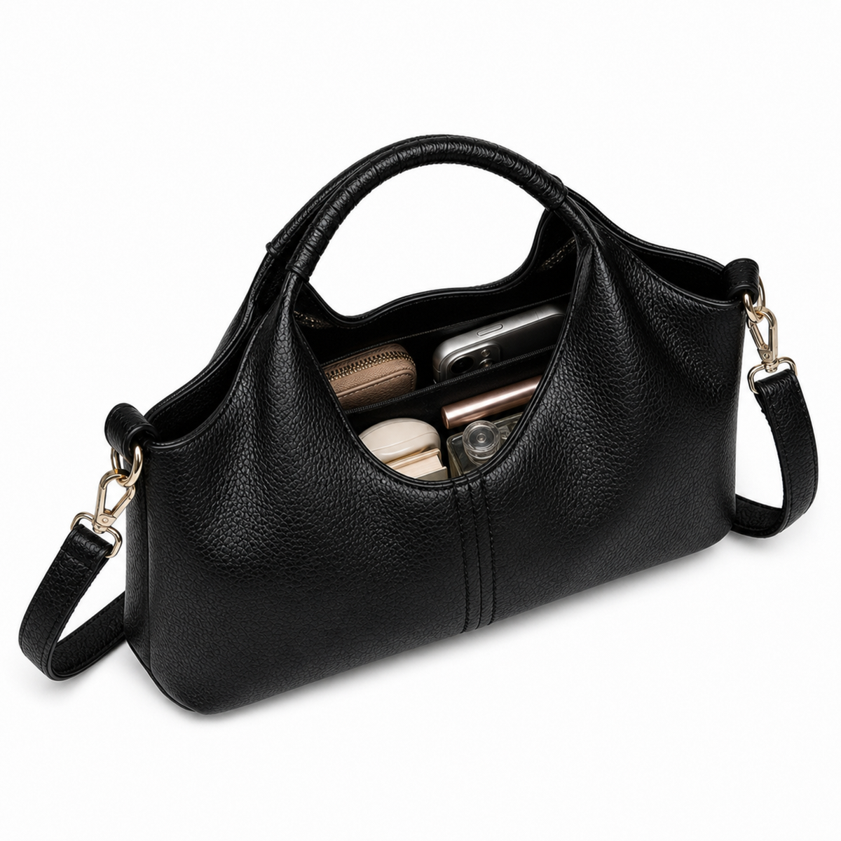 Russell Vegan Leather Crossbody Bag