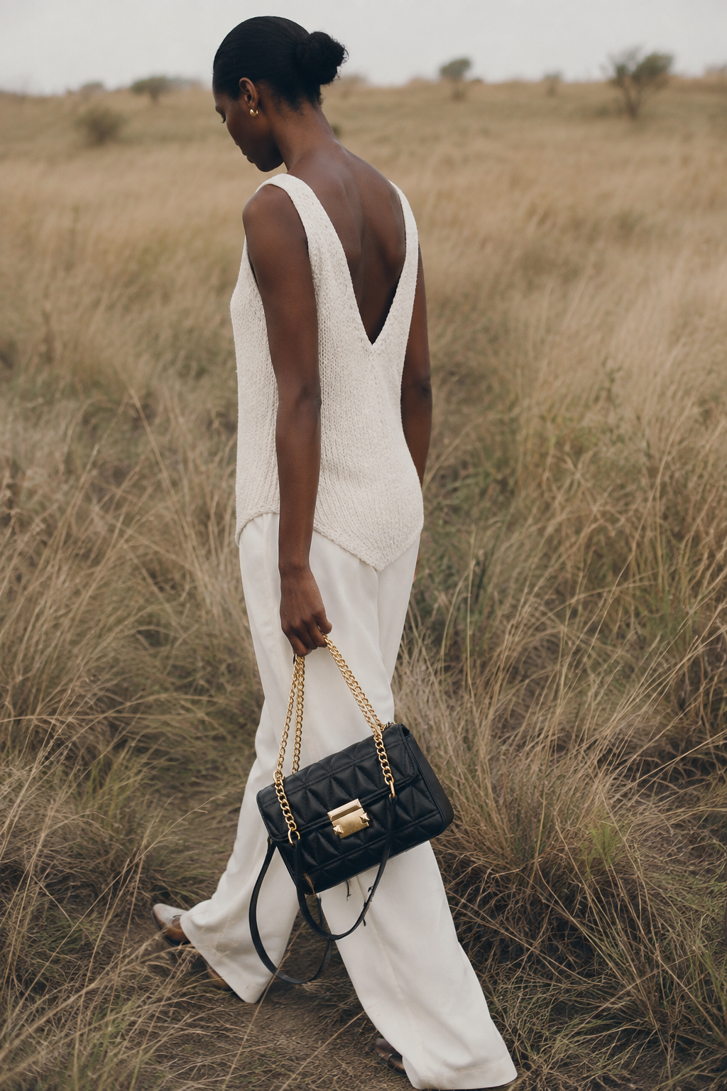 Fitzrovia Vegan Leather Flap Crossbody Bag