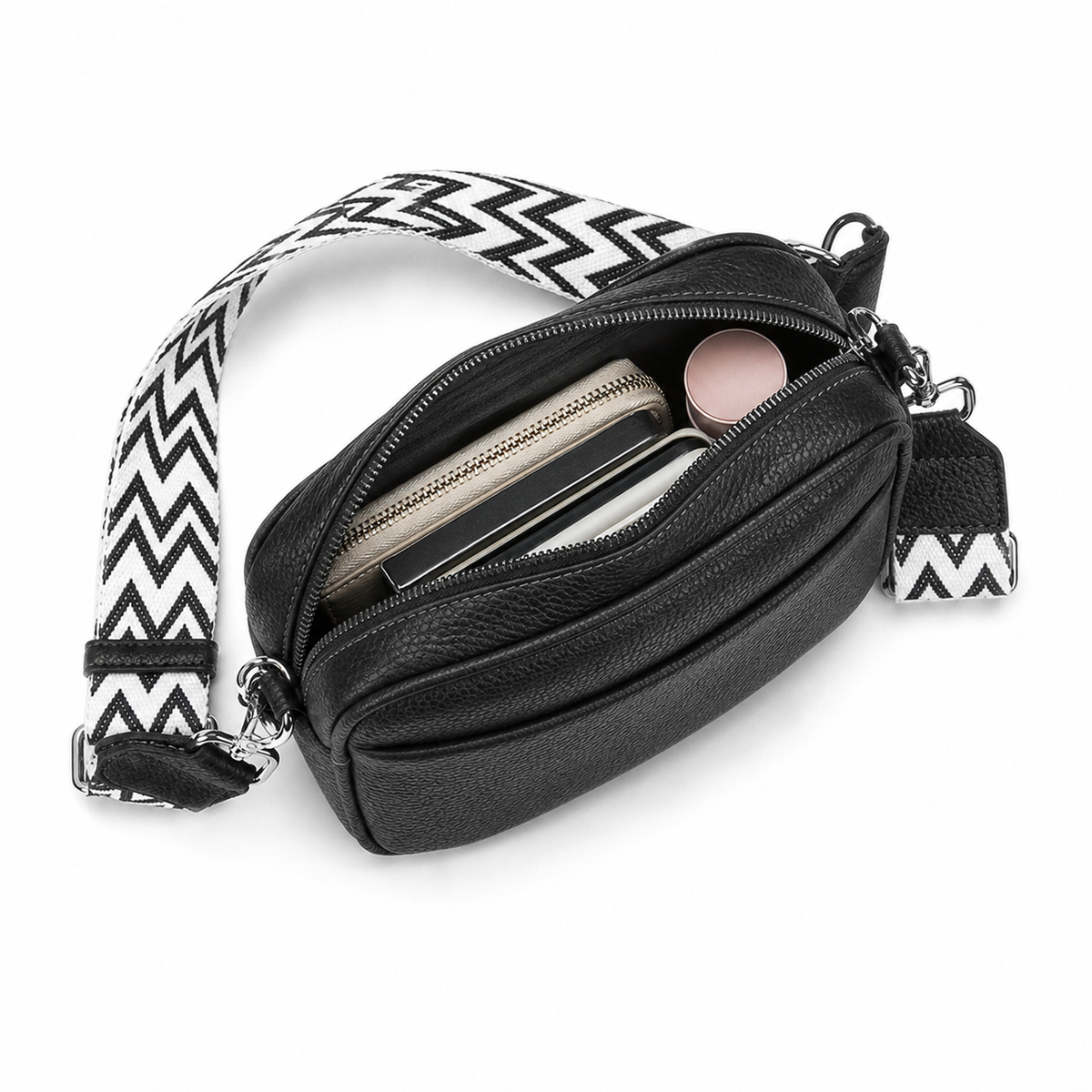 Grosvenor Genuine Leather Crossbody Bag
