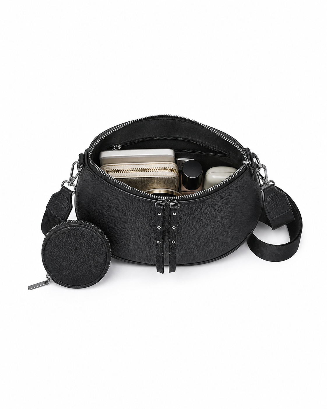 Isleworth Vegan Leather Crossbody Bag