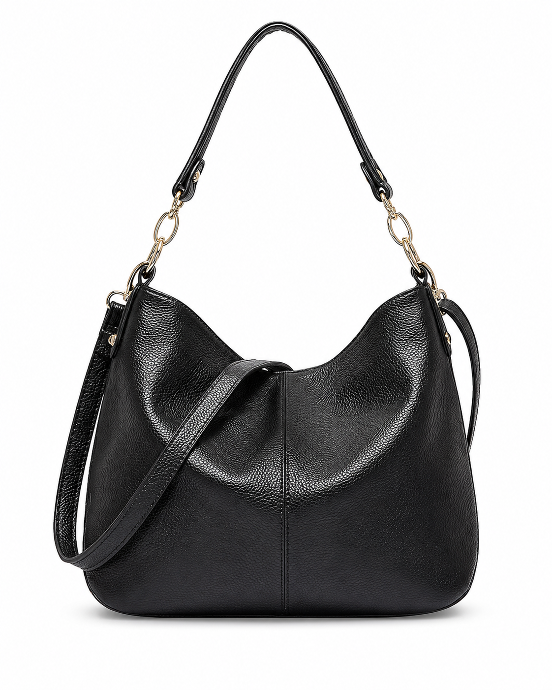 Knightsbridge Genuine Leather Shoulder Bag
