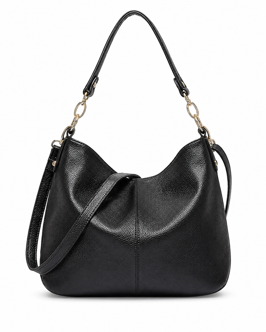 Knightsbridge Genuine Leather Shoulder Bag