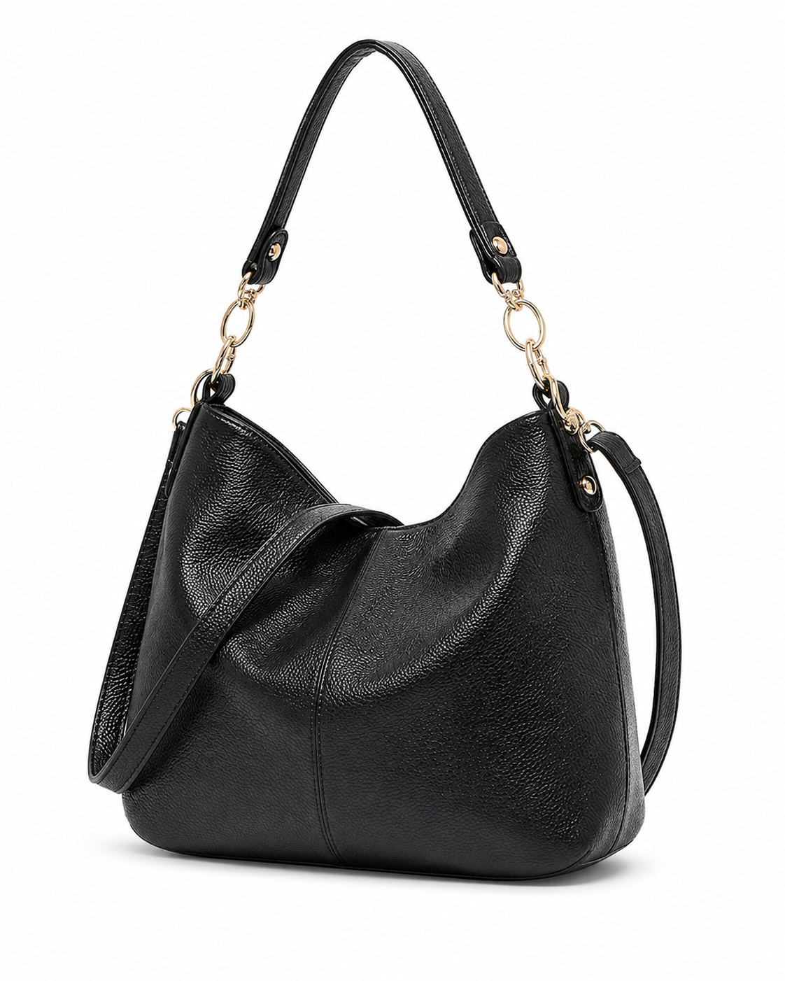 Knightsbridge Genuine Leather Shoulder Bag