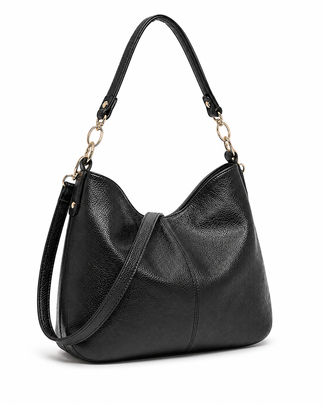 Knightsbridge Genuine Leather Shoulder Bag