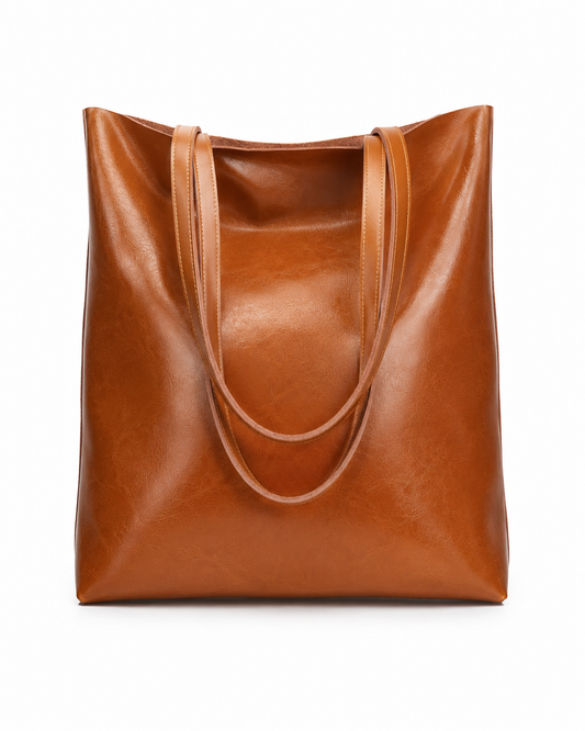 Wapping Genuine Leather Tote Bag