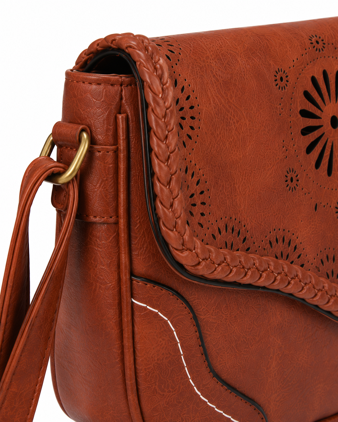 Lewisham Vegan Leather Crossbody Bag