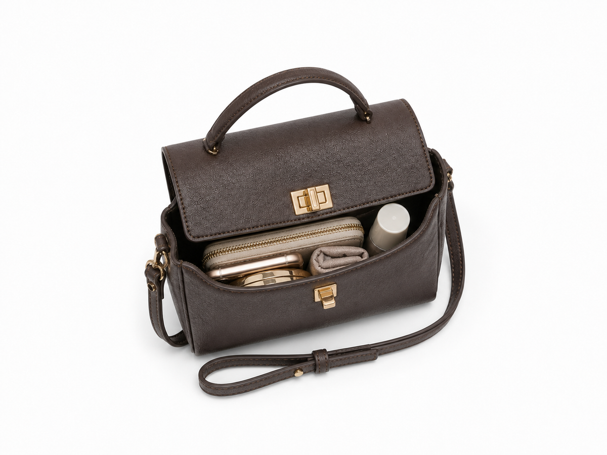Hanover Vegan Leather Crossbody Bag