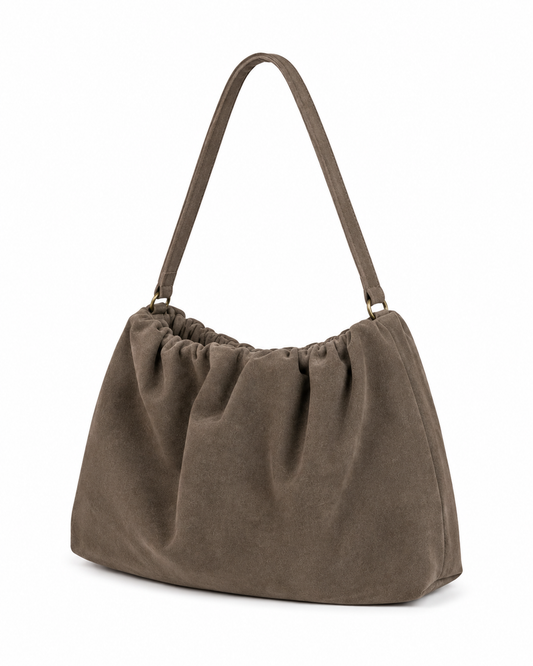 Finchley Faux Suede Shoulder Bag
