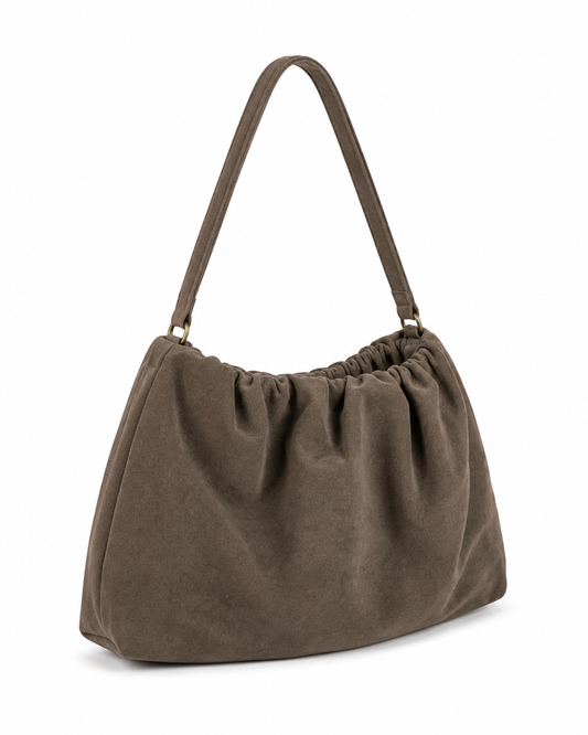 Finchley Faux Suede Shoulder Bag