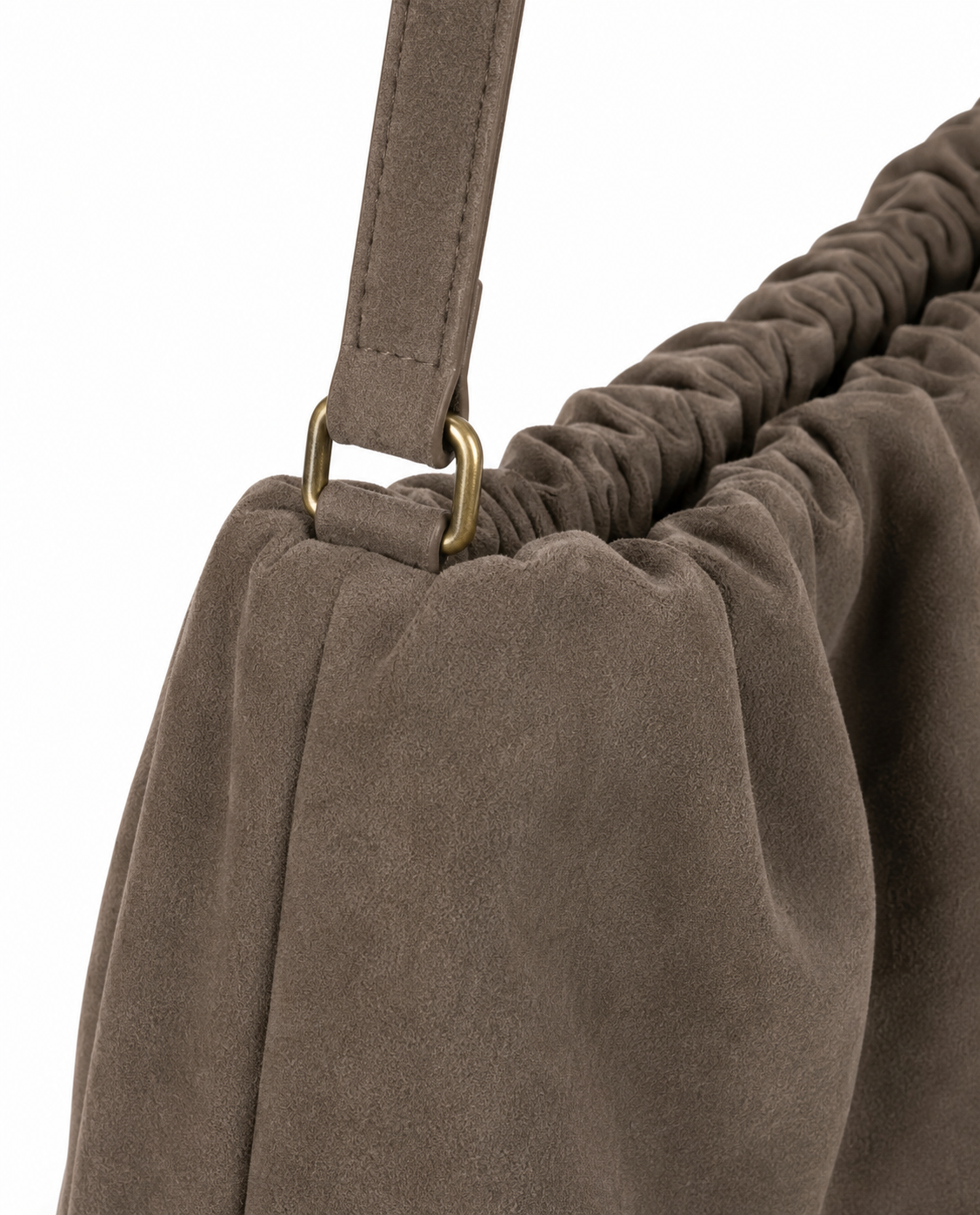 Finchley Faux Suede Shoulder Bag
