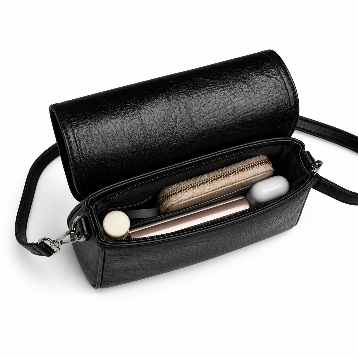 Harley Vegan Leather Crossbody Bag