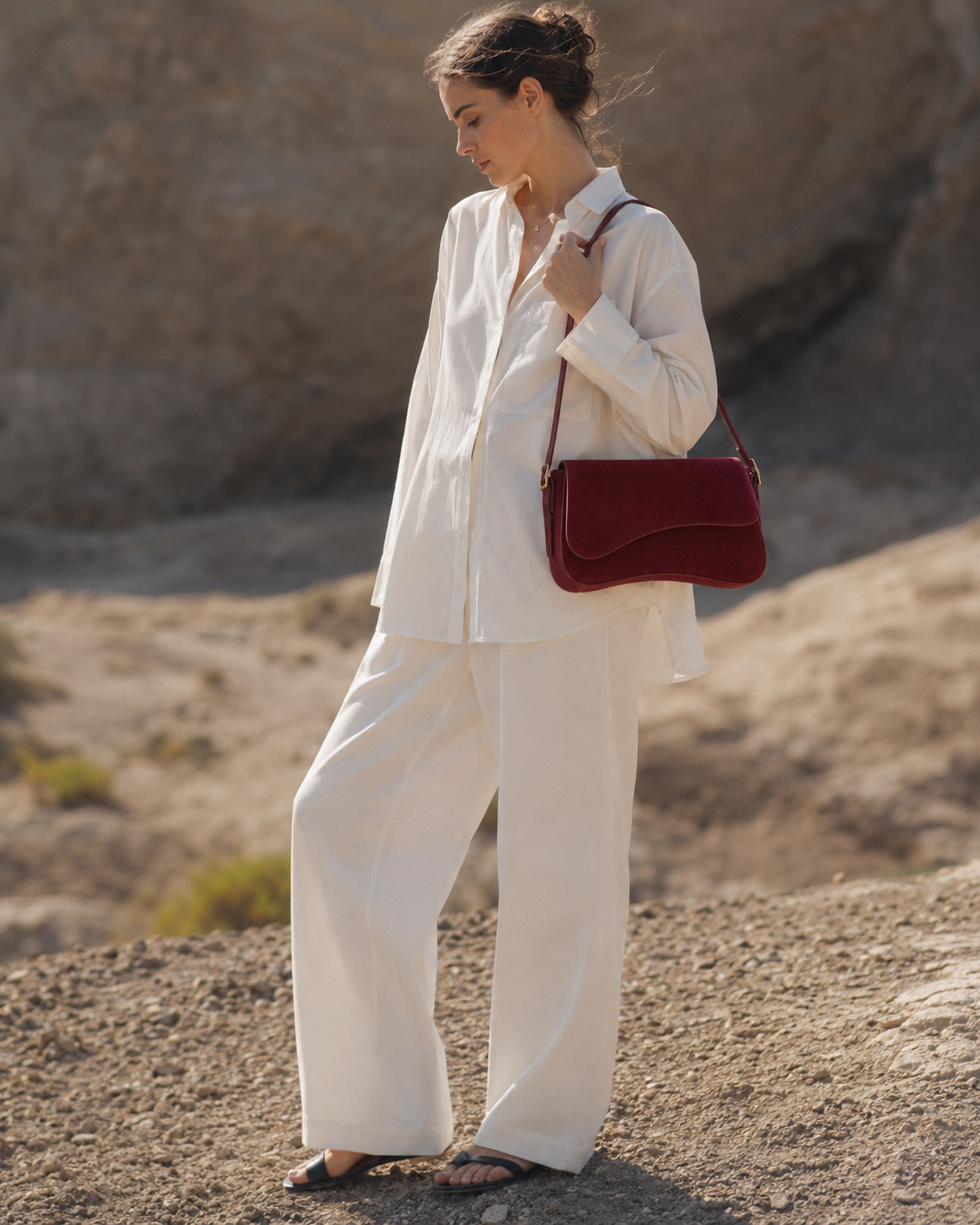Aldgate Vegan Leather Shoulder Bag