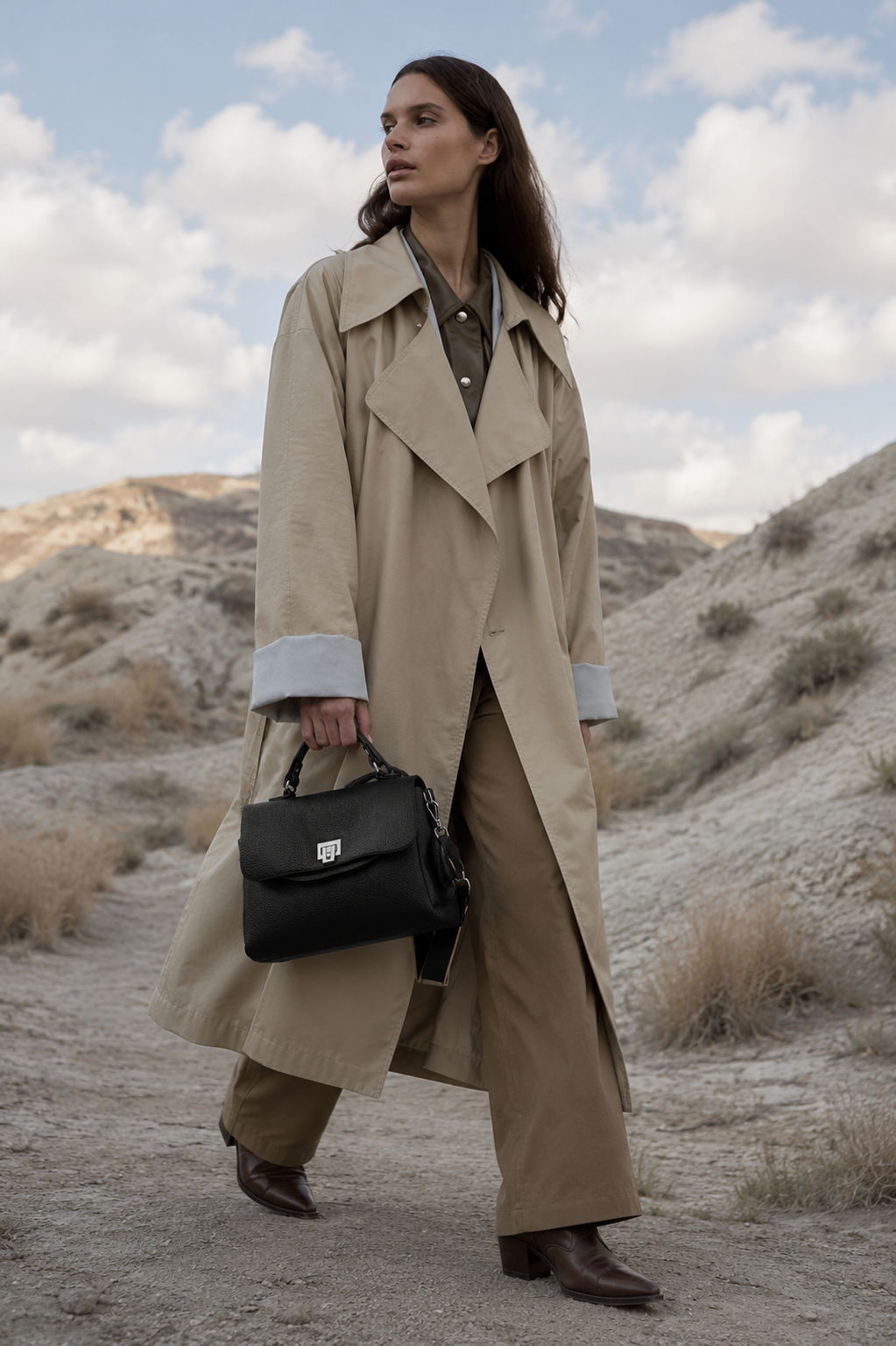 Euston Genuine Leather Crossbody Bag