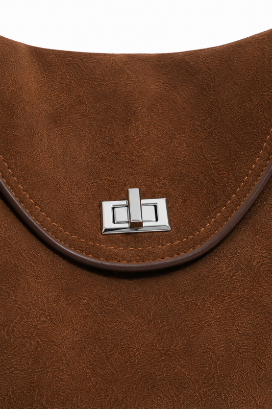 Catford Faux Suede Shoulder Bag
