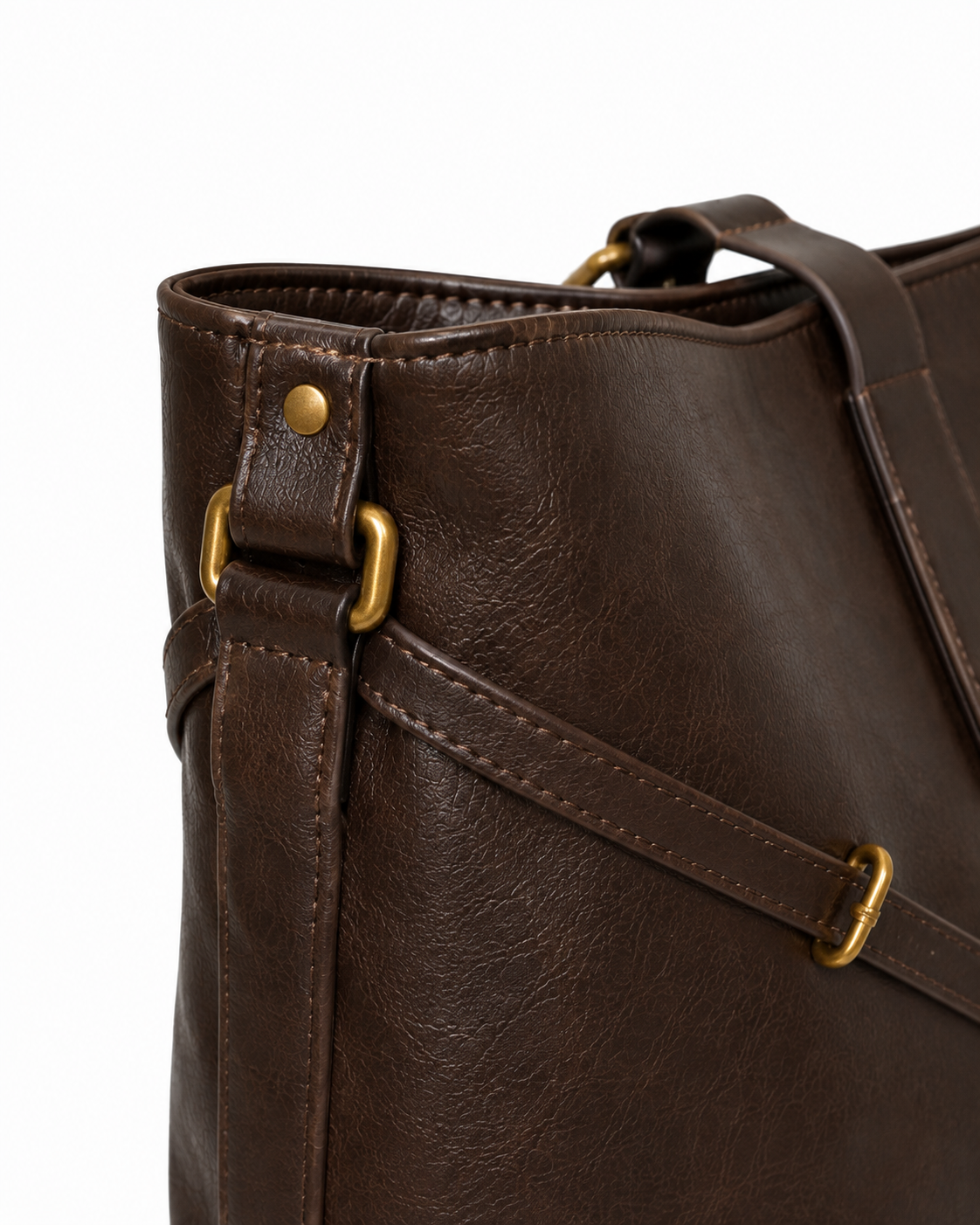 Surbiton Studded Vegan Leather Tote Bag
