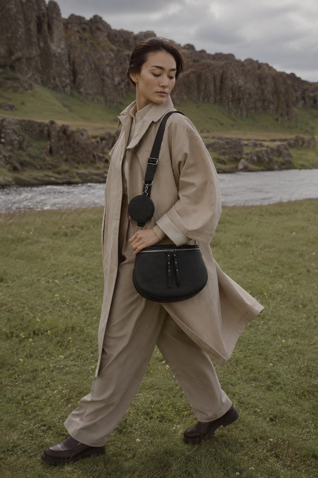 Isleworth Vegan Leather Crossbody Bag
