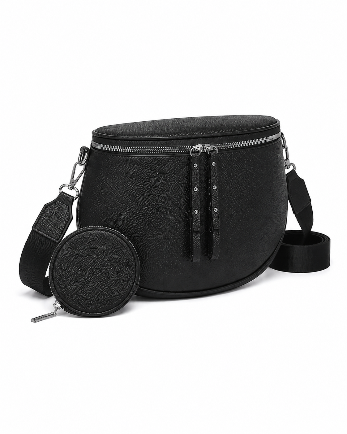 Isleworth Vegan Leather Crossbody Bag