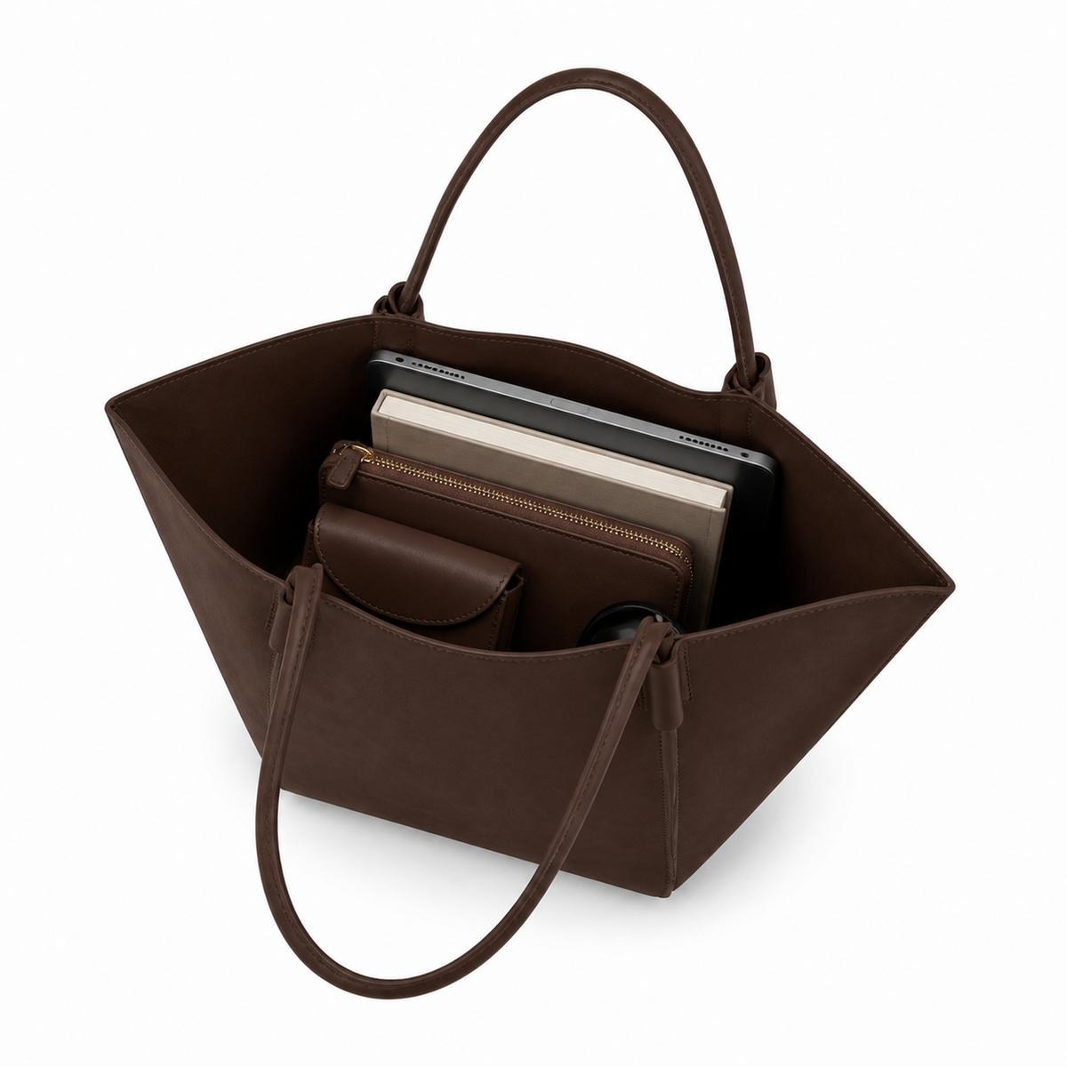 Oxted Faux Suede Tote Bag