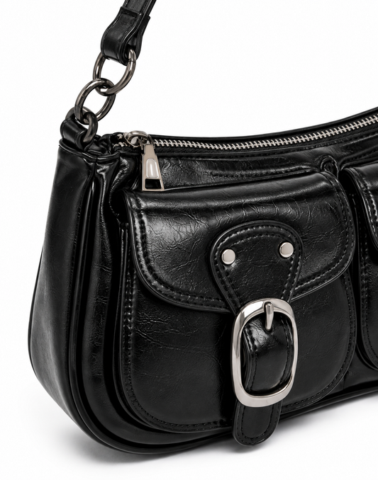 Greenford Vegan Leather Shoulder Bag