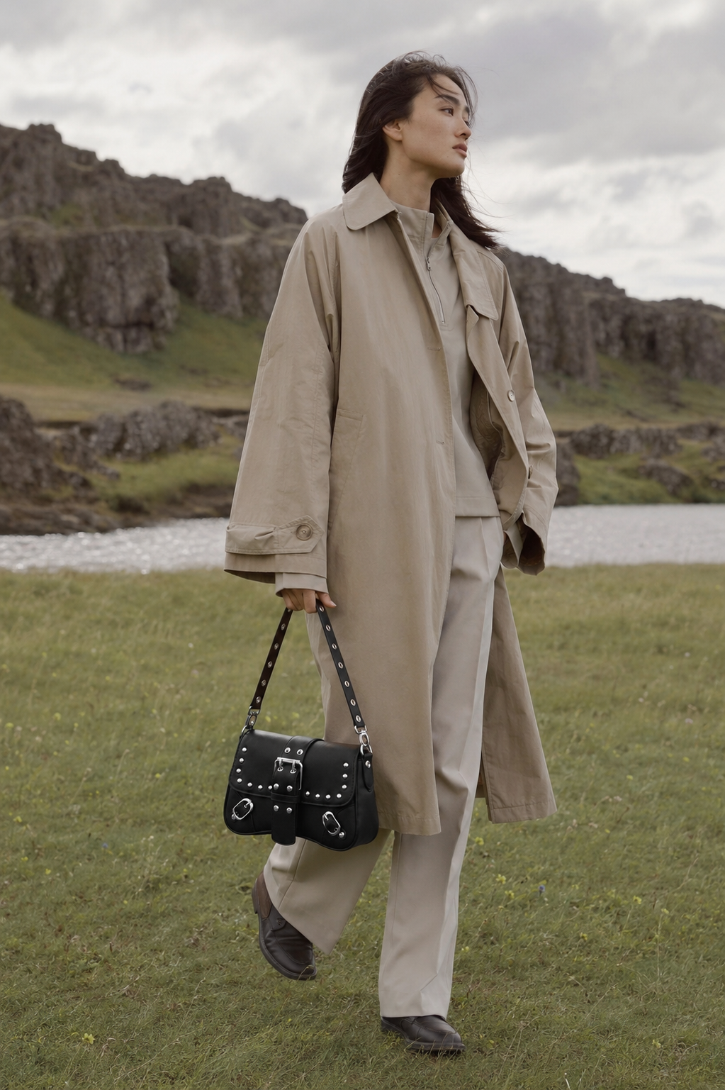 Southall Vegan Leather Crossbody Bag