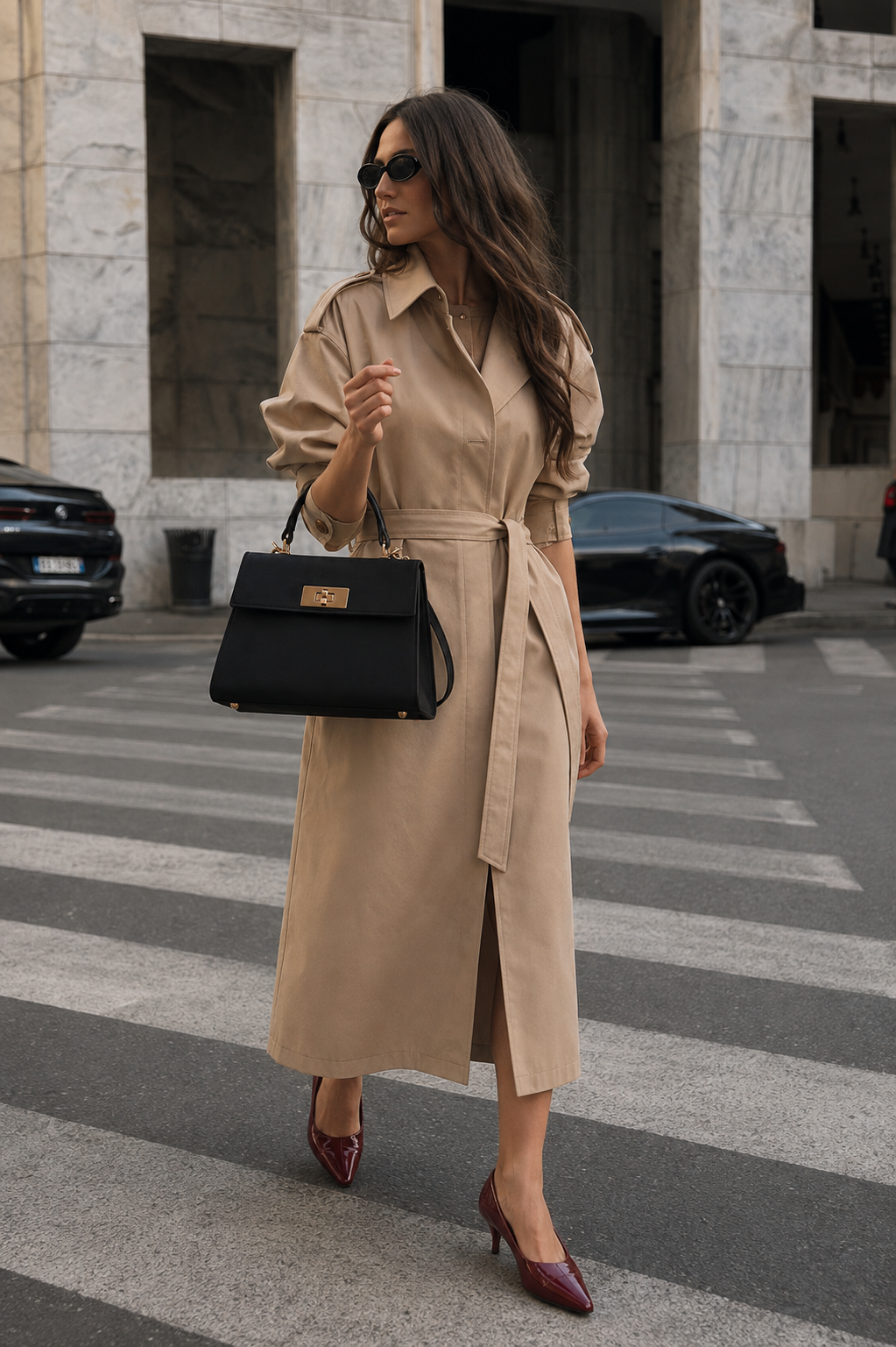 Pinner Vegan Leather Clutch Bag