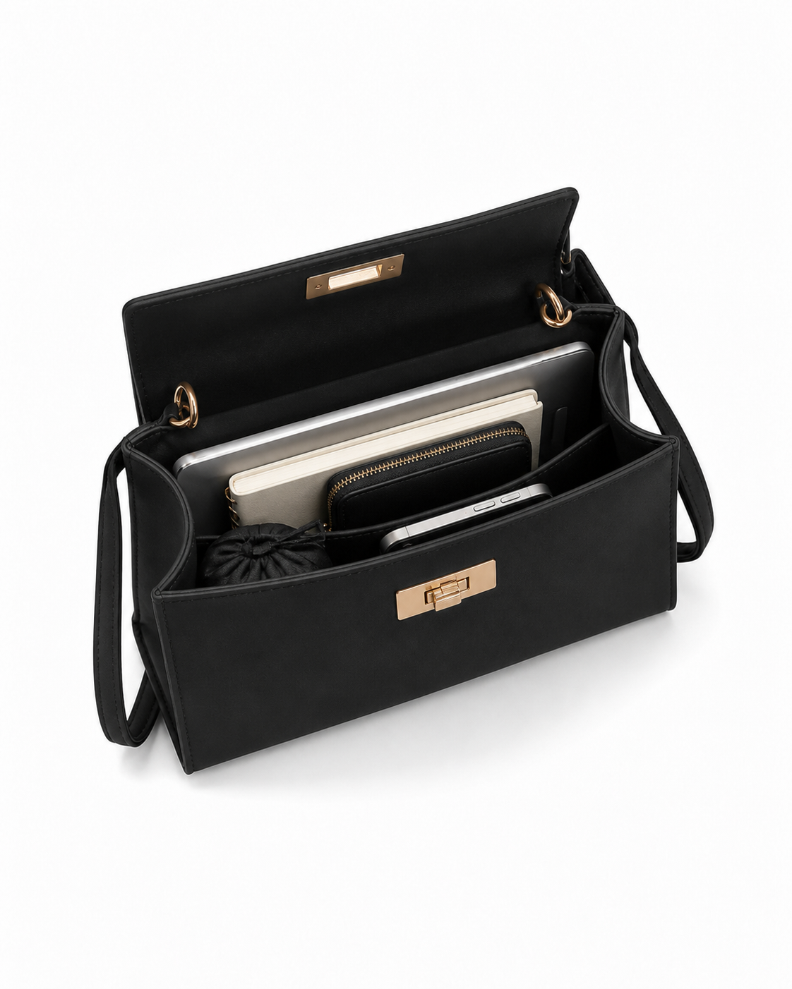 Pinner Vegan Leather Clutch Bag