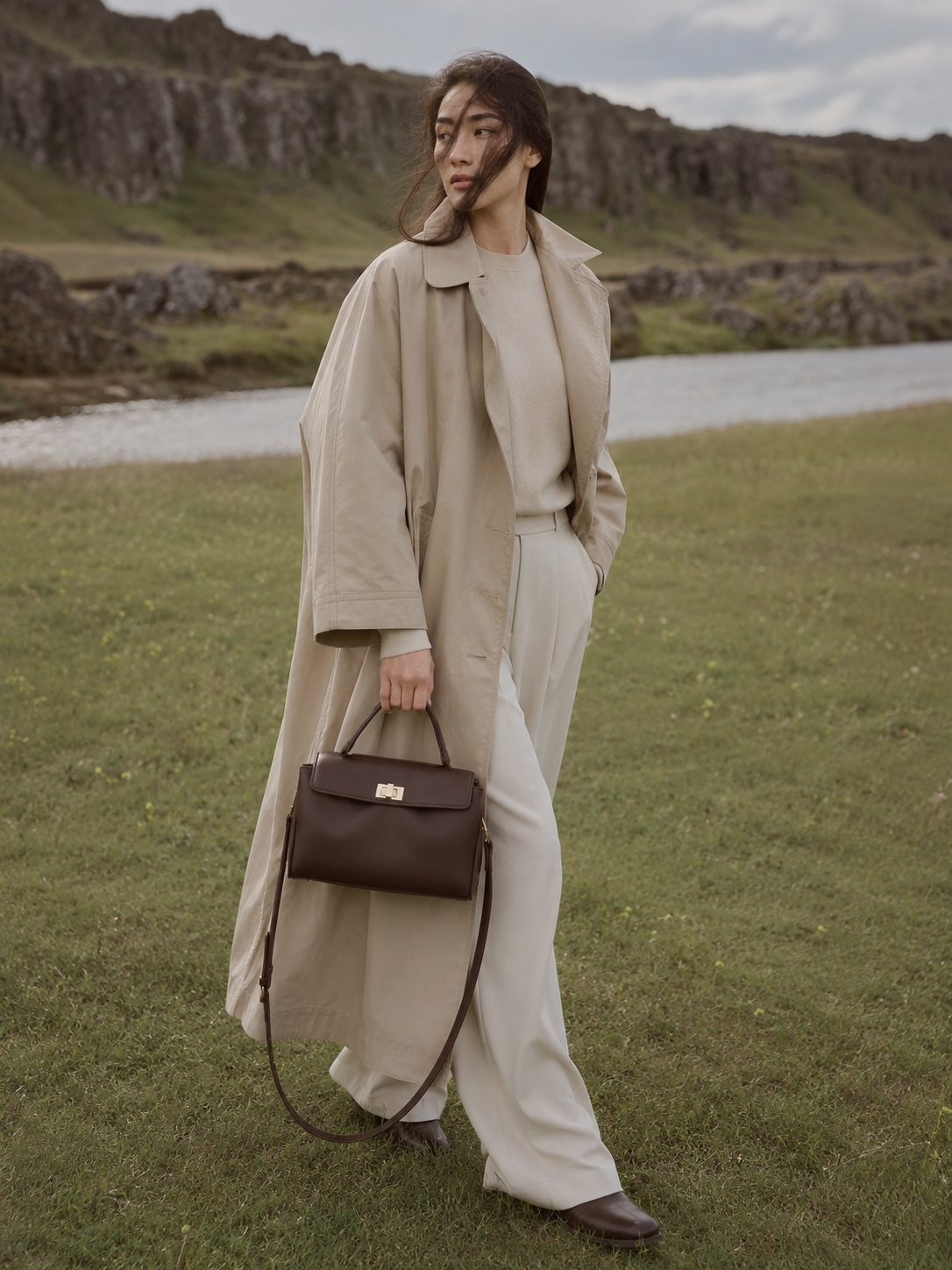 Hanover Vegan Leather Crossbody Bag