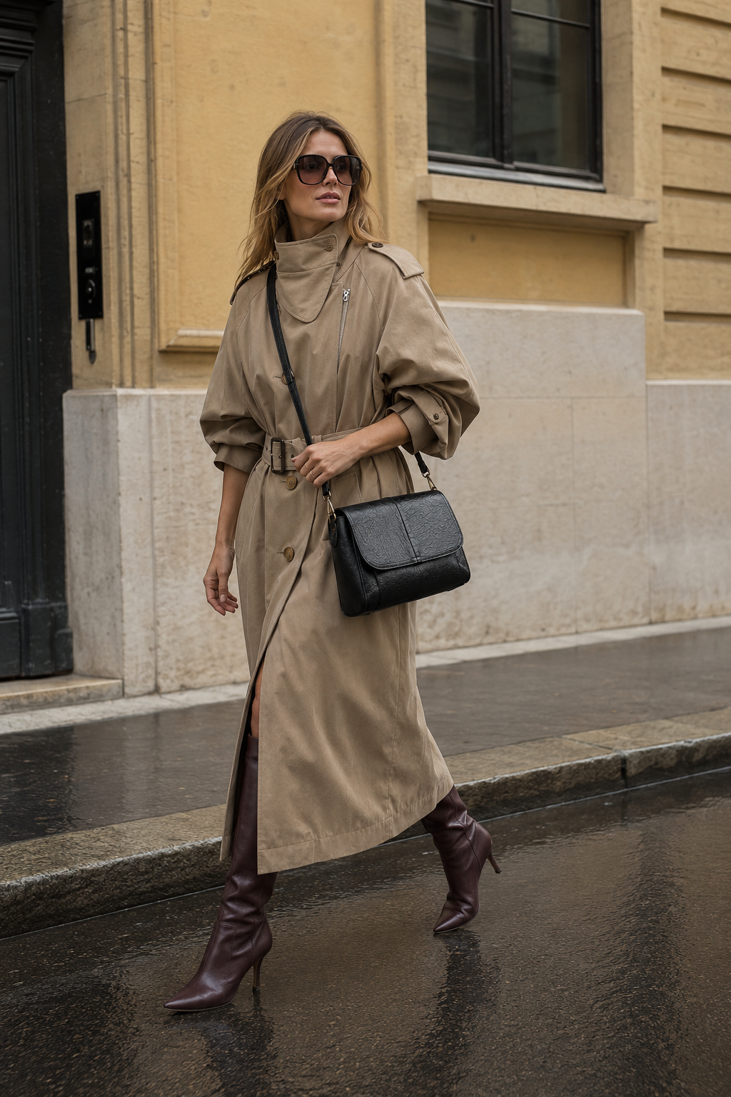 Harley Vegan Leather Crossbody Bag