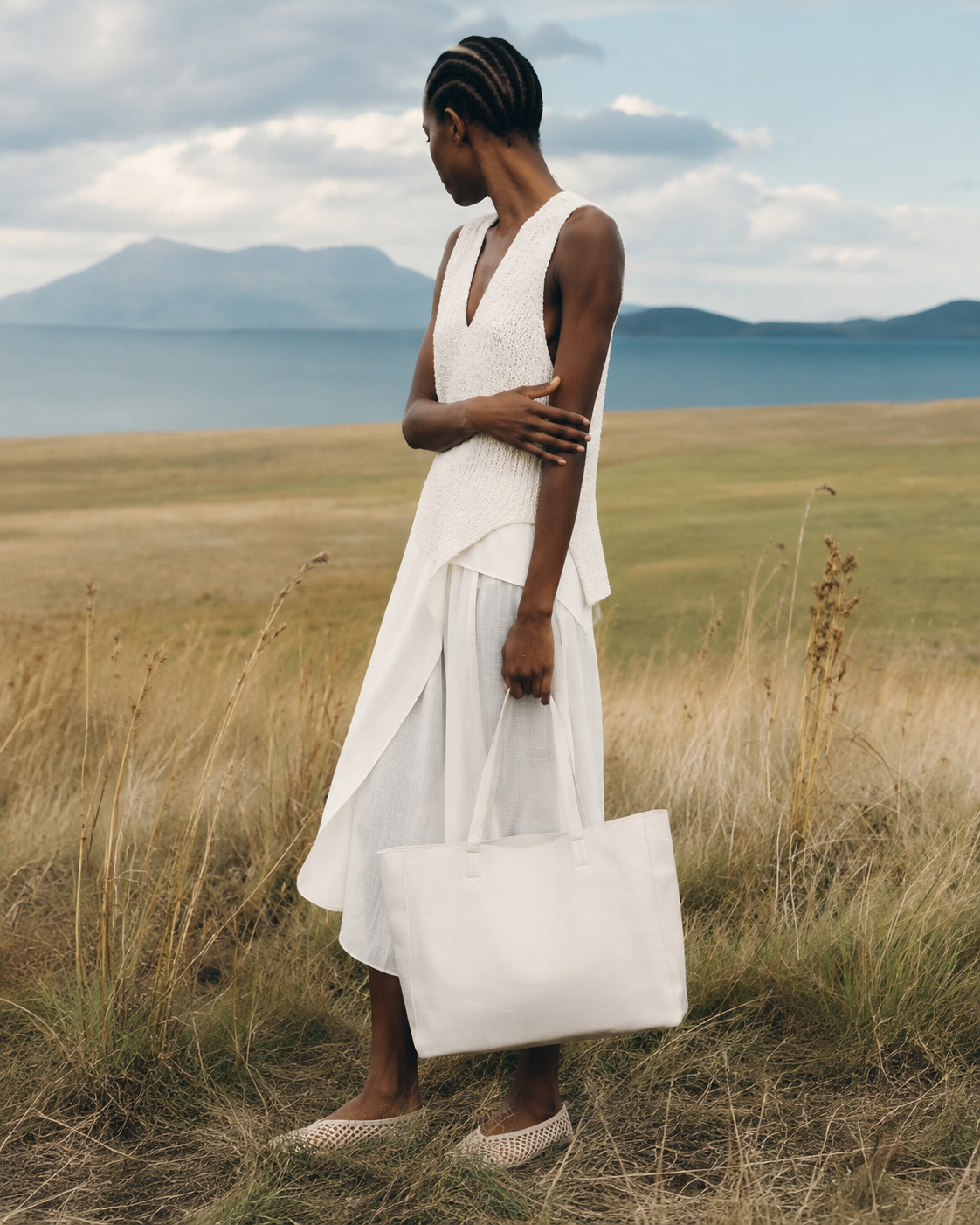 Sheen Genuine Leather Tote Bag