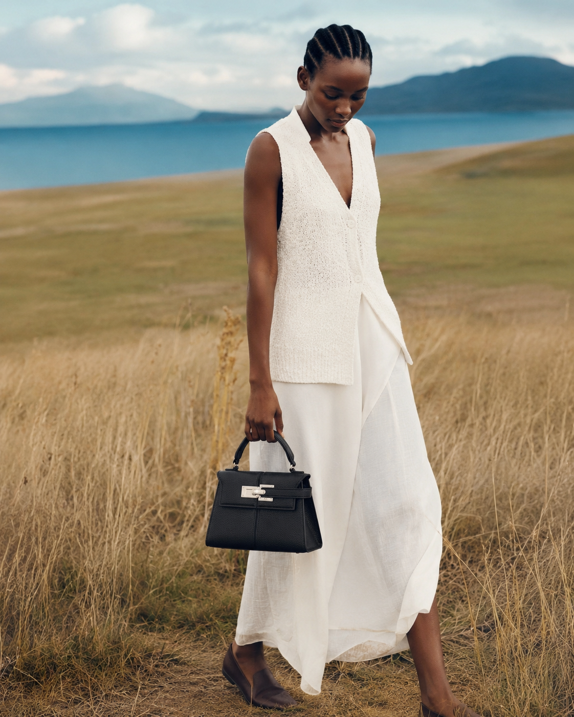 Kensington Vegan Leather Crossbody Bag