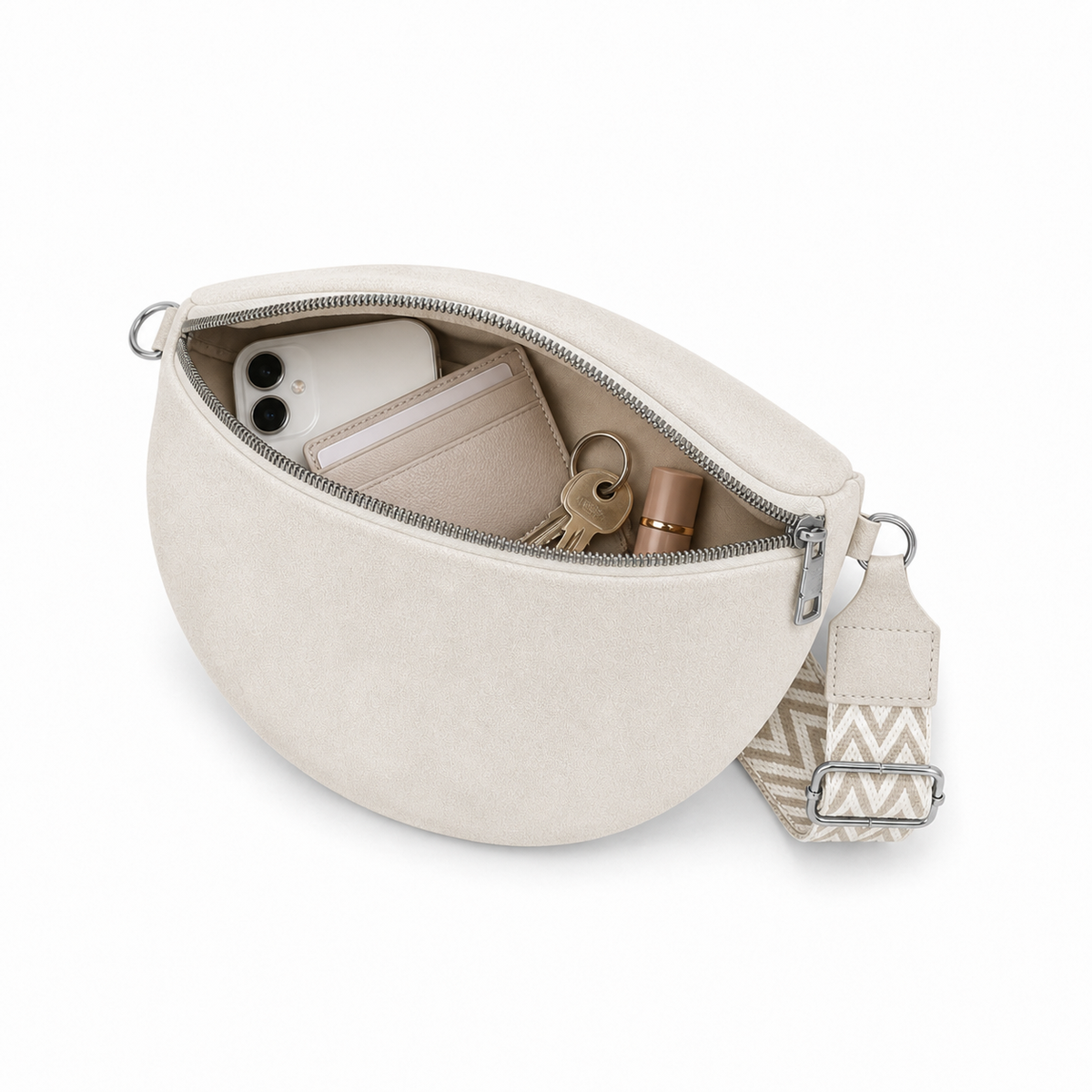 Herne Faux Suede Purse