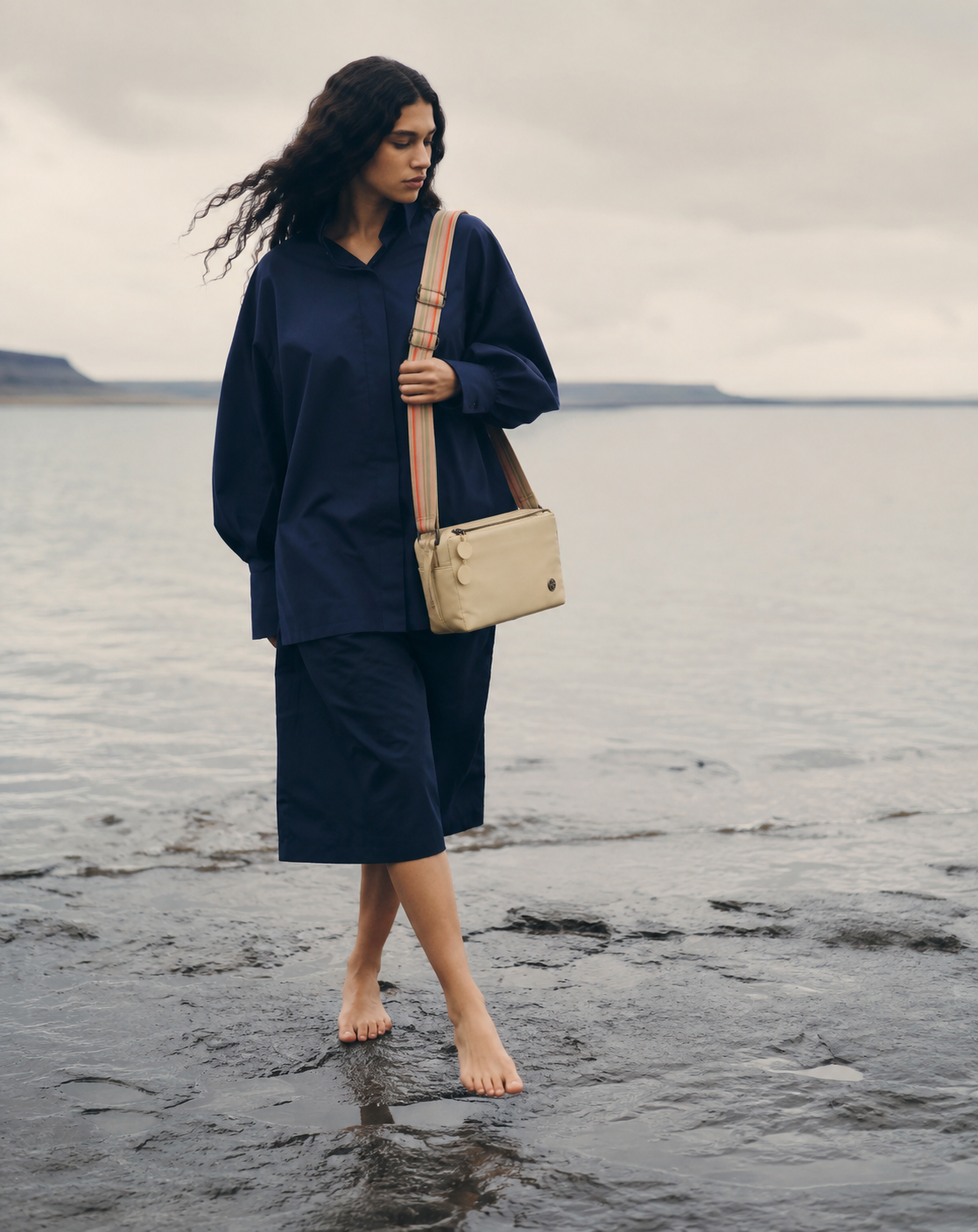 Biggin Vegan Leather Crossbody Bag